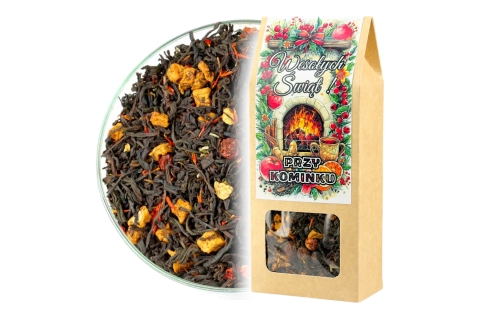 Herbata Czarna PRZY KOMINKU (KT) (50g) Prezent Na Mikołajki i Święta !!